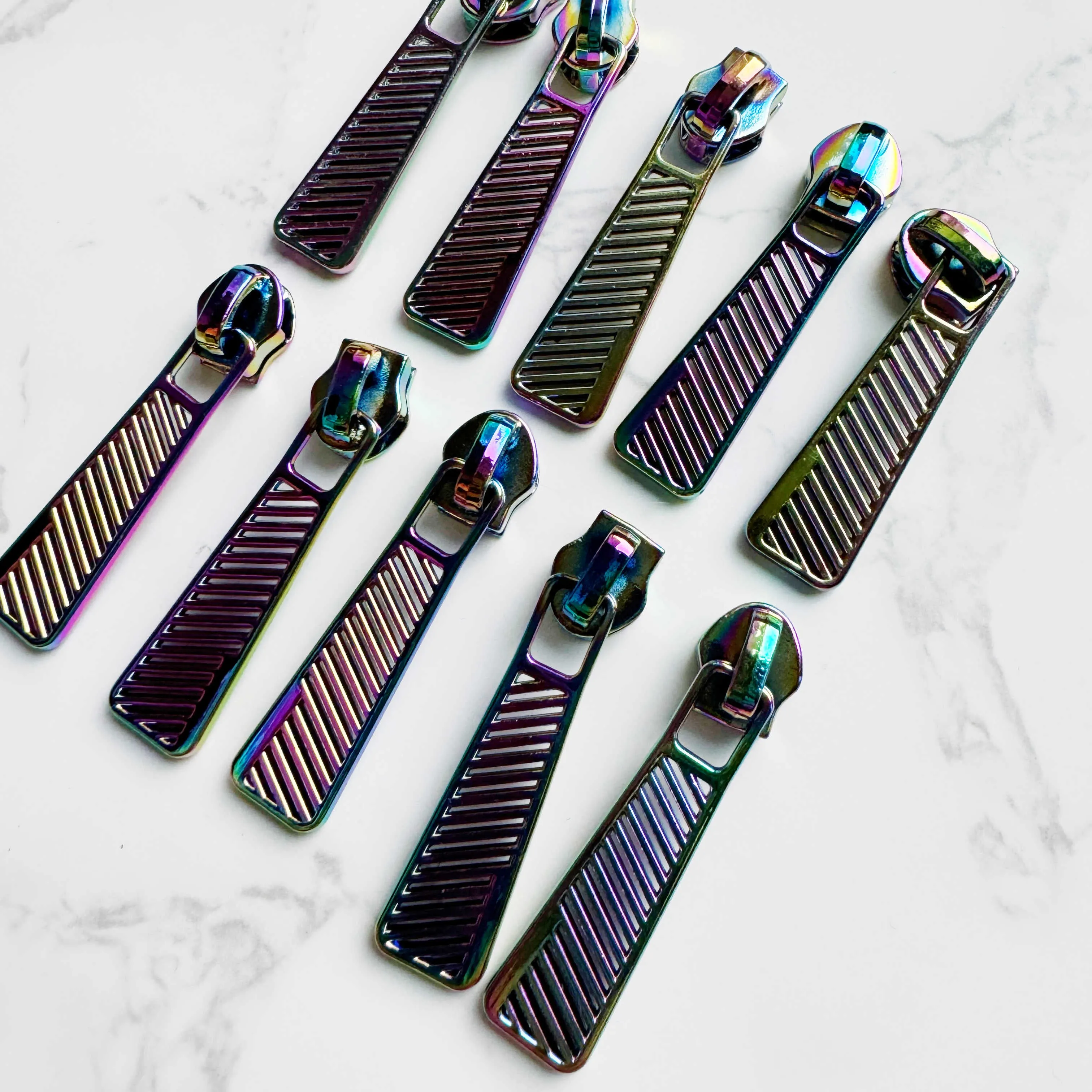 10 Pack Zipper Pulls, Pick Your Color