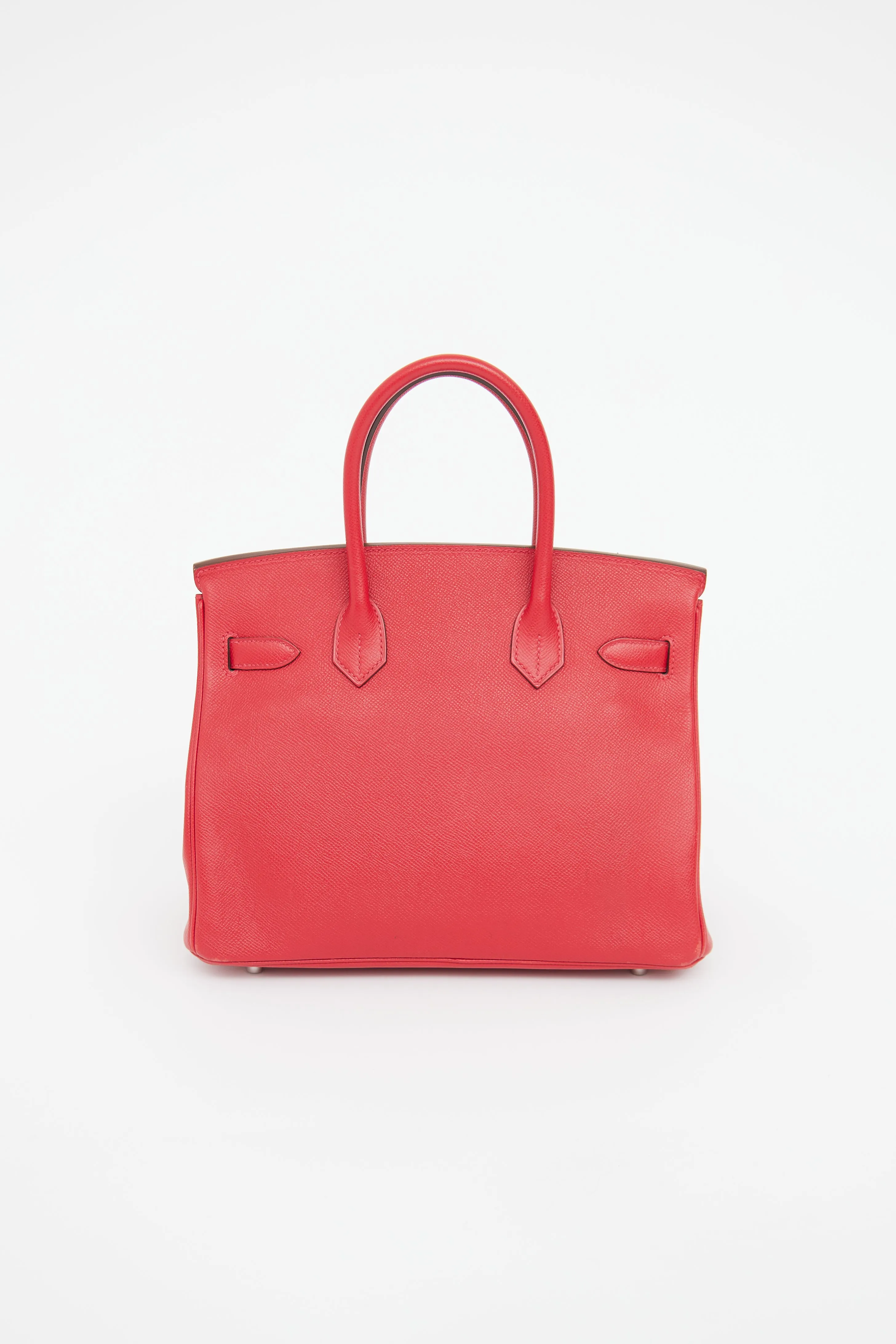 2019 Epsom Rouge De Coeur Birkin 30 Bag