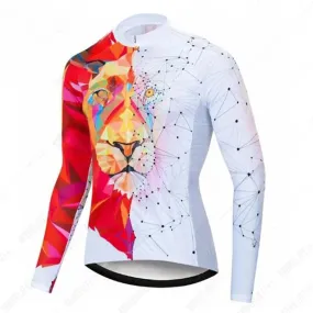 2023 Pro Cycling Jersey Unisex Triathlon Cycling Top Winter Long Sleeve Bike Shirt  Bicycle Clothing