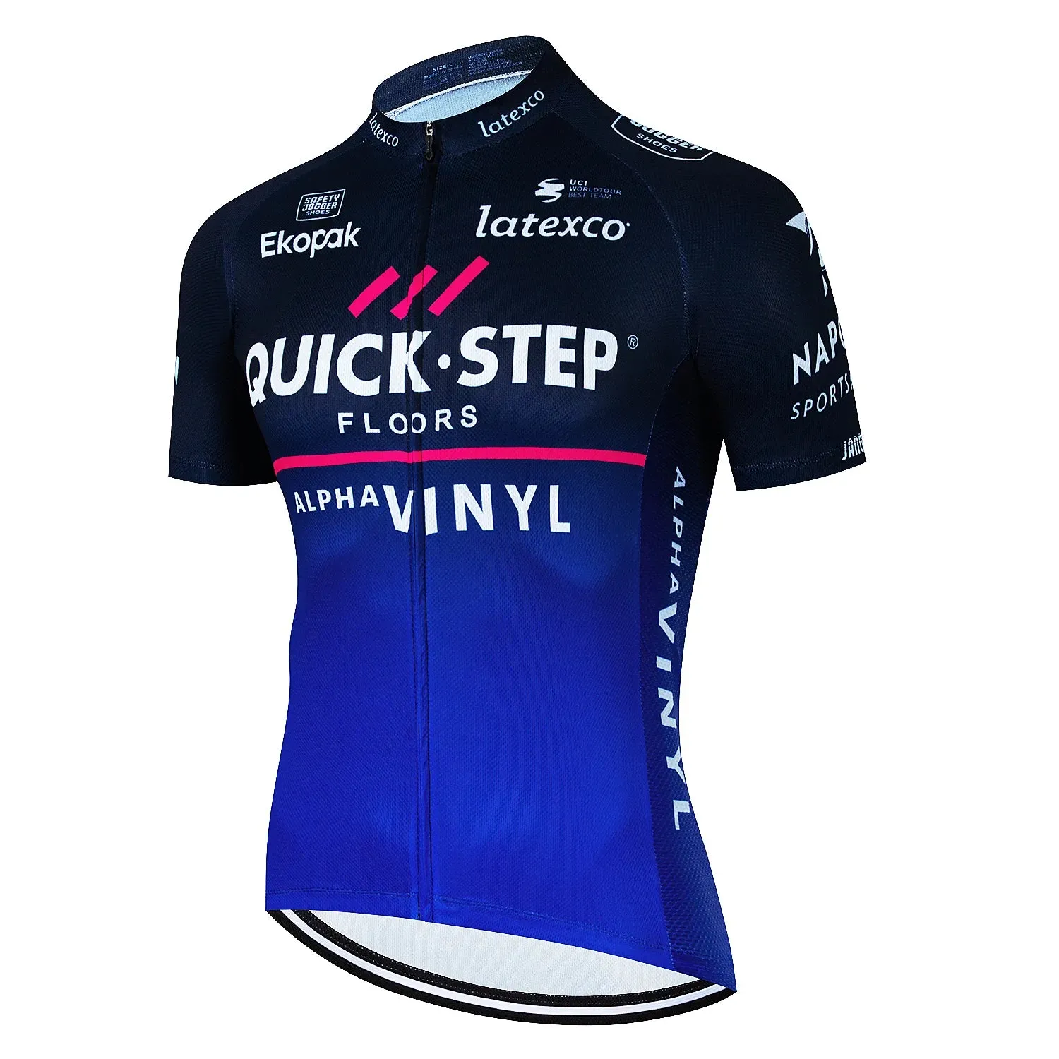 2023 QUICK STEP Cycling Shirt Summer Mtb Jersey Bicycle Jersey Mountain Bike Clothing Breathable Short Sleeve Cycling jersey