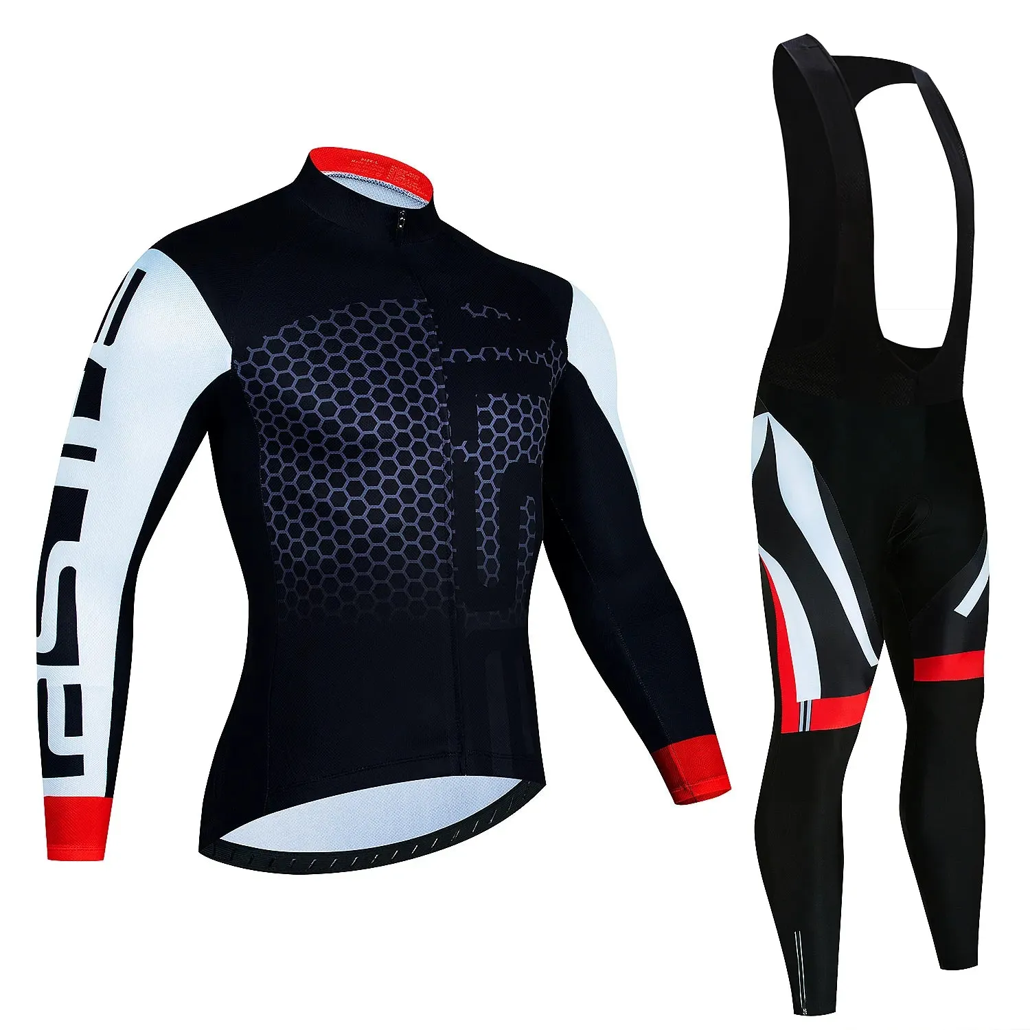 2024 Long Sleeve Cycling Jersey Set New Quick Step Mtb Bicycle Clothing Bicycle Maillot Ropa Ciclismo Mans Bike Clothes Cycling