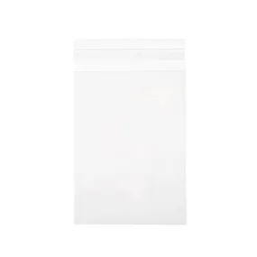 5 x 7 Self Seal Flat Clear Cookie Bag - 100 BAGS - 5 1/4" x 7 1/8"