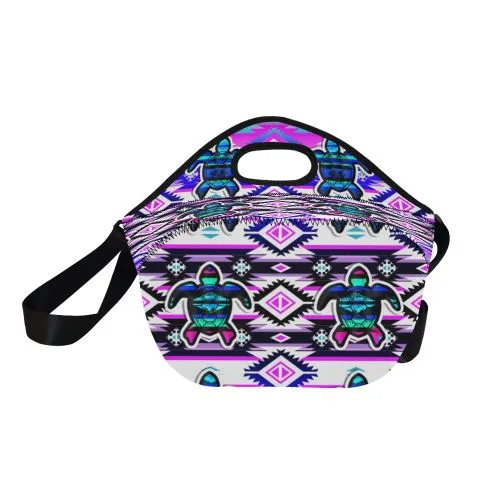 Adobe Dance Turtle Neoprene Lunch Bag/Large