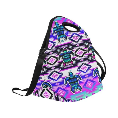 Adobe Dance Turtle Neoprene Lunch Bag/Large