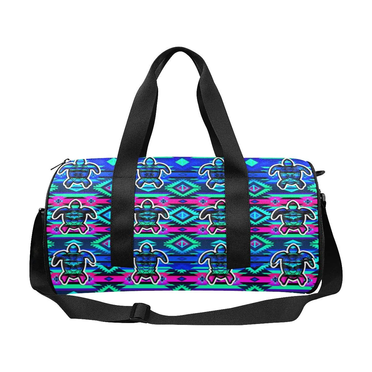 Adobe Sunset Turtles Duffle Bag