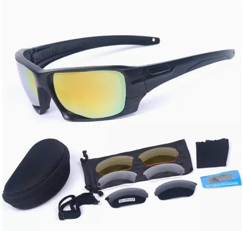 Airsoft Tactical Military Motorcycle Hunting Protection Anti Fog Glasses 3 Lenses 3 Colours ATGM005