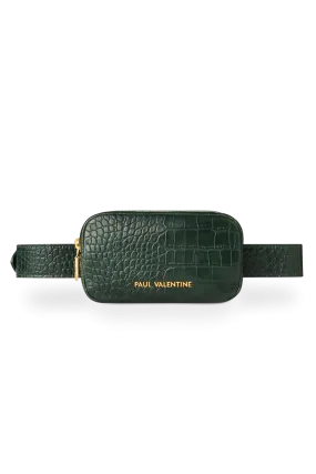 Amber Beltbag Green Croco