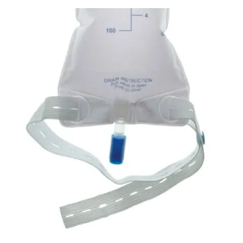 Amsino Urinary Leg Bag, Push Pull Drain Port