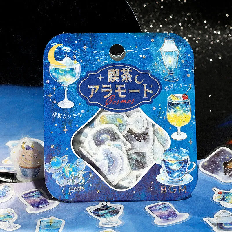 BGM Foil Stamping Flake Seal: Cafe Alamode a Space - Stardust in the Deep Sea