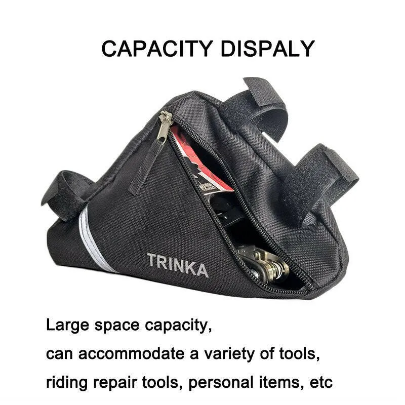 Bicycle Triangle Bag Bicycle Front Frame Handlebar Waterproof Cycling Bags Bike Parts