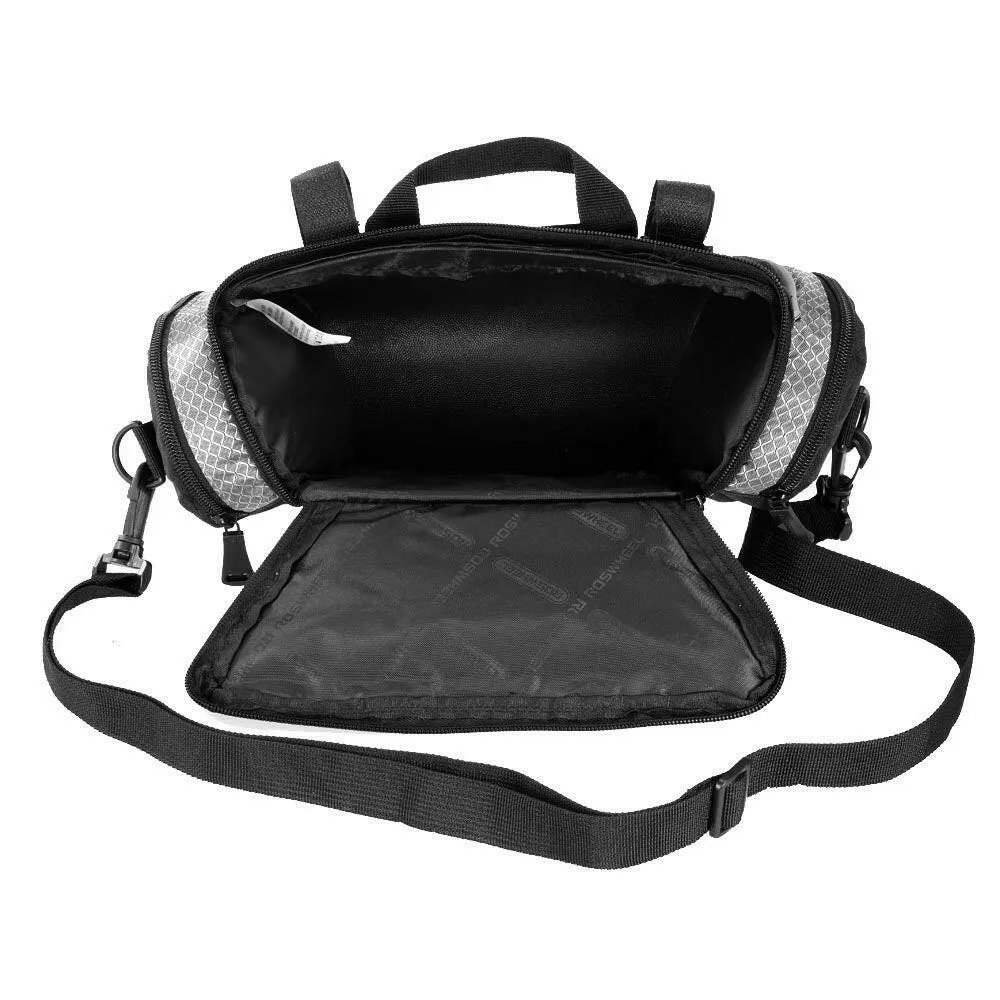 Bike Handlebar Bag MTB Riding Cycling Bicycle Front Tube Basket Pack Shoulder Bag