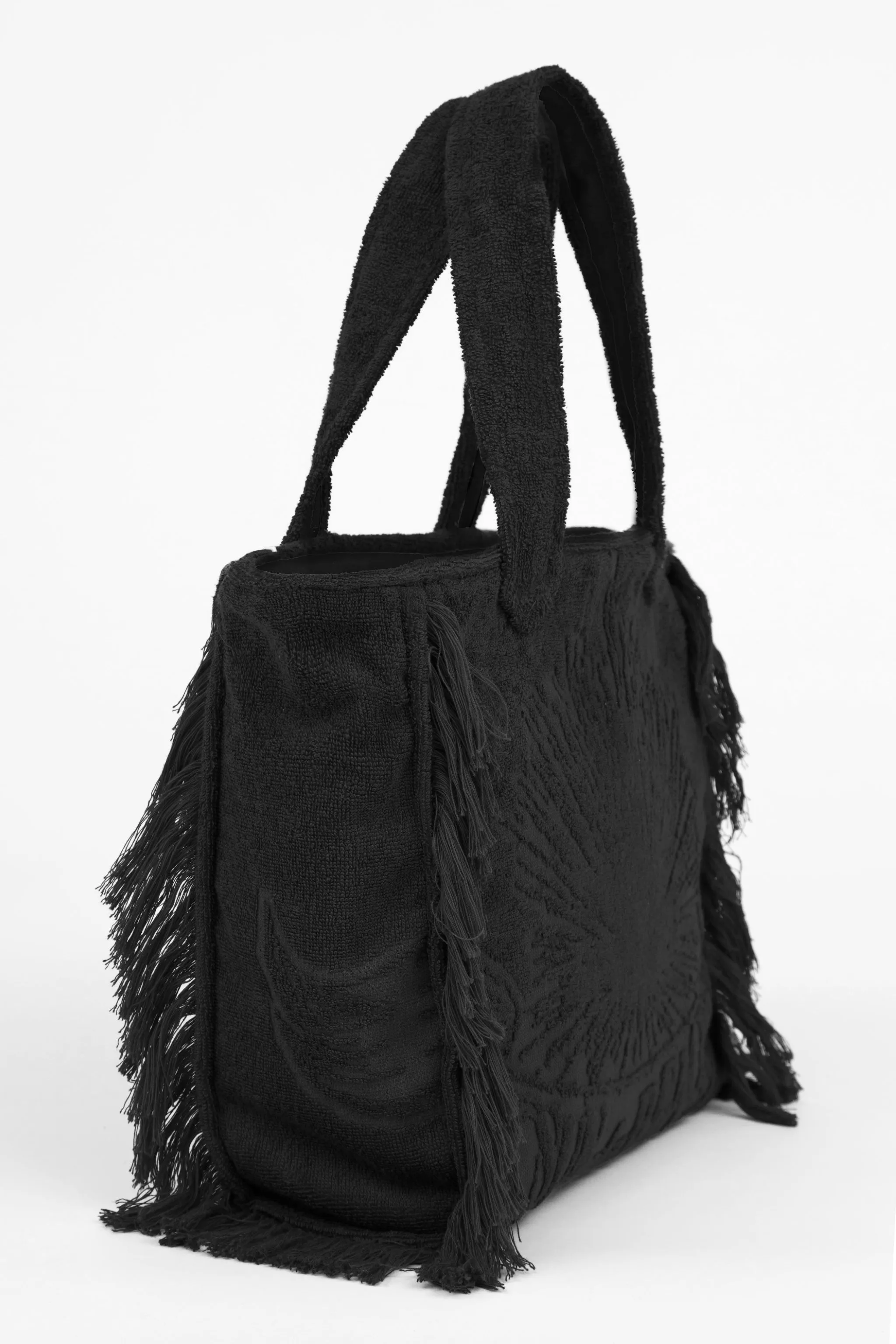 Black | Mini Terry Tote Bag