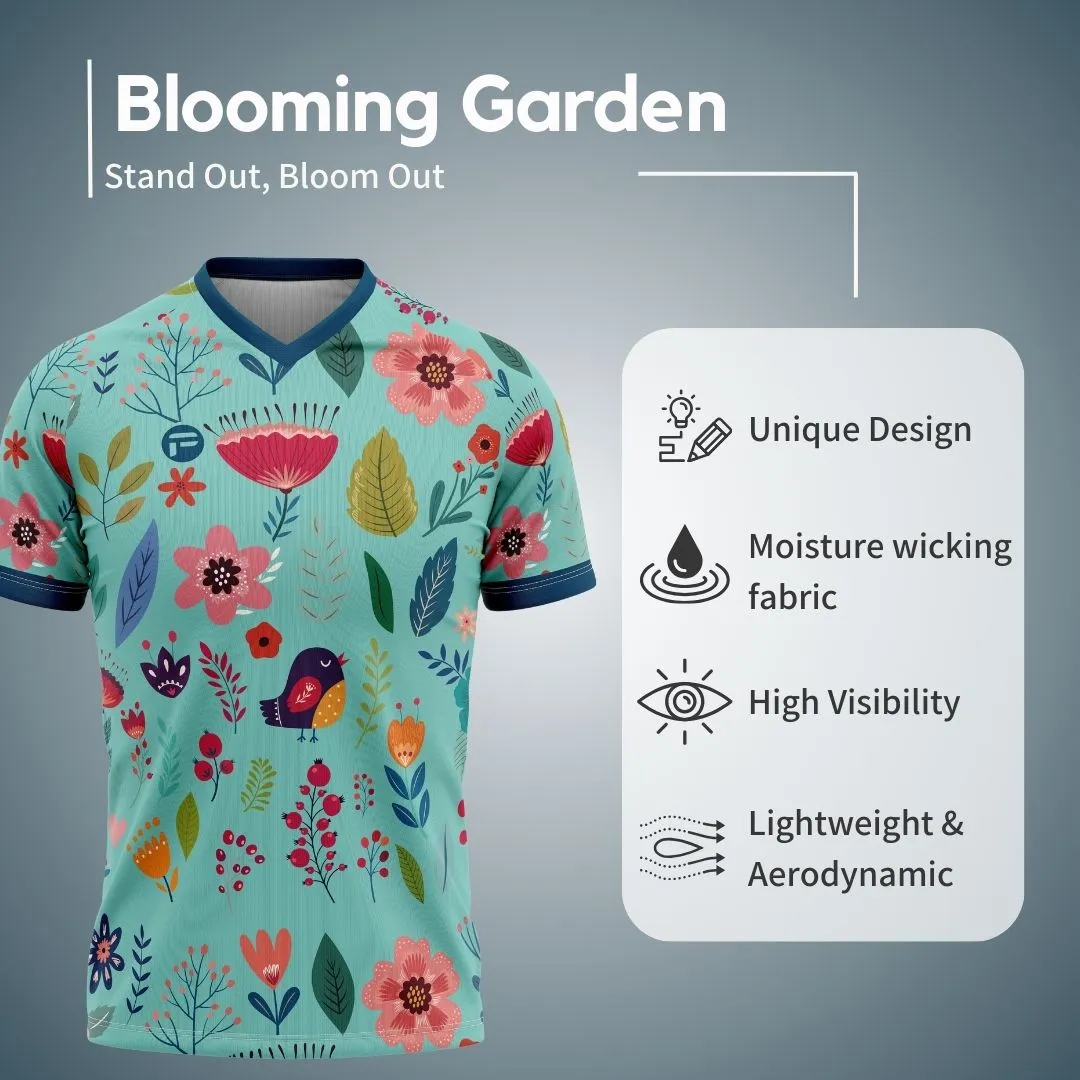 Blooming Garden | Short Sleeve MTB Cycling Jersey