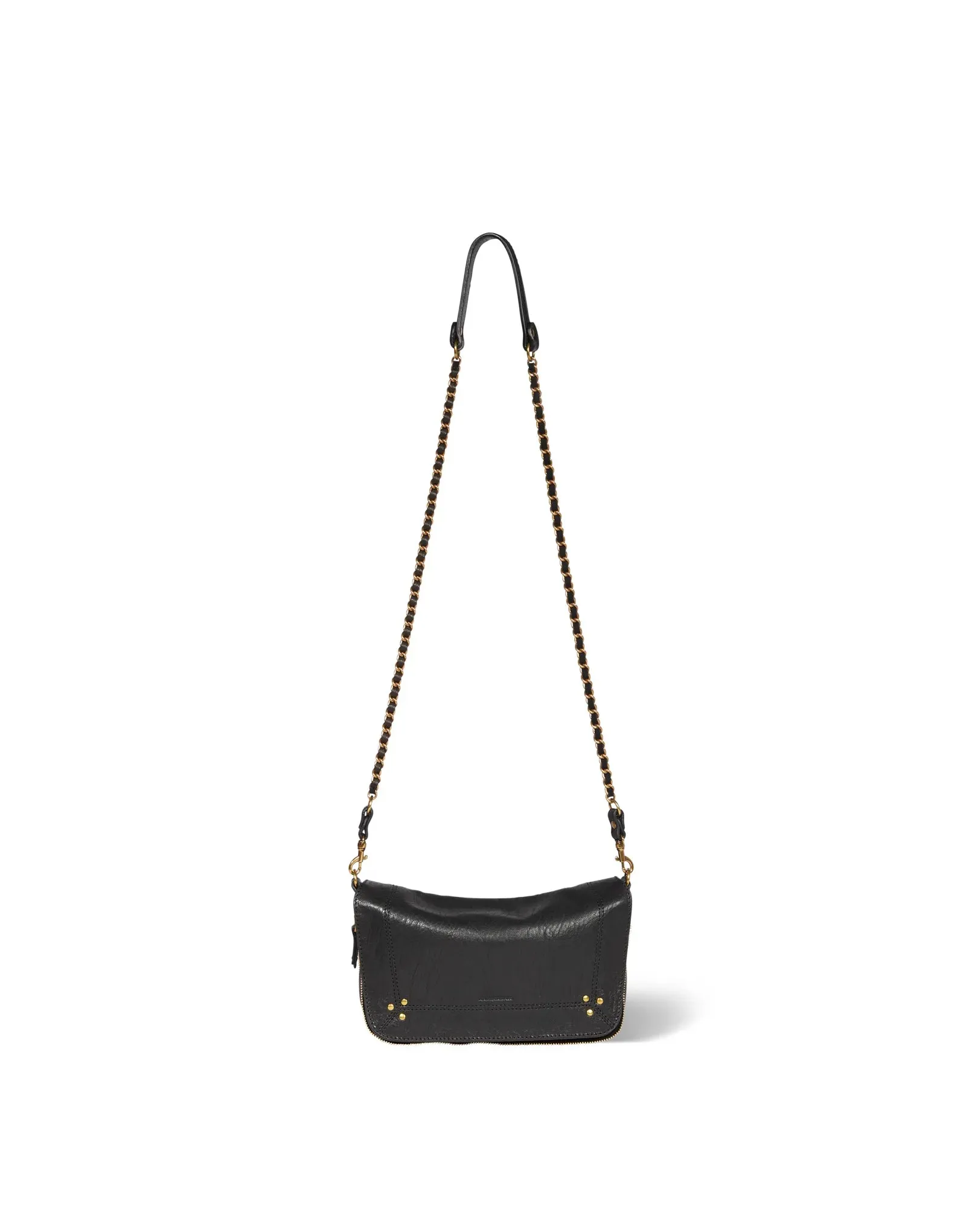 Bobi Bag S Bag in Noir Goatskin Gold