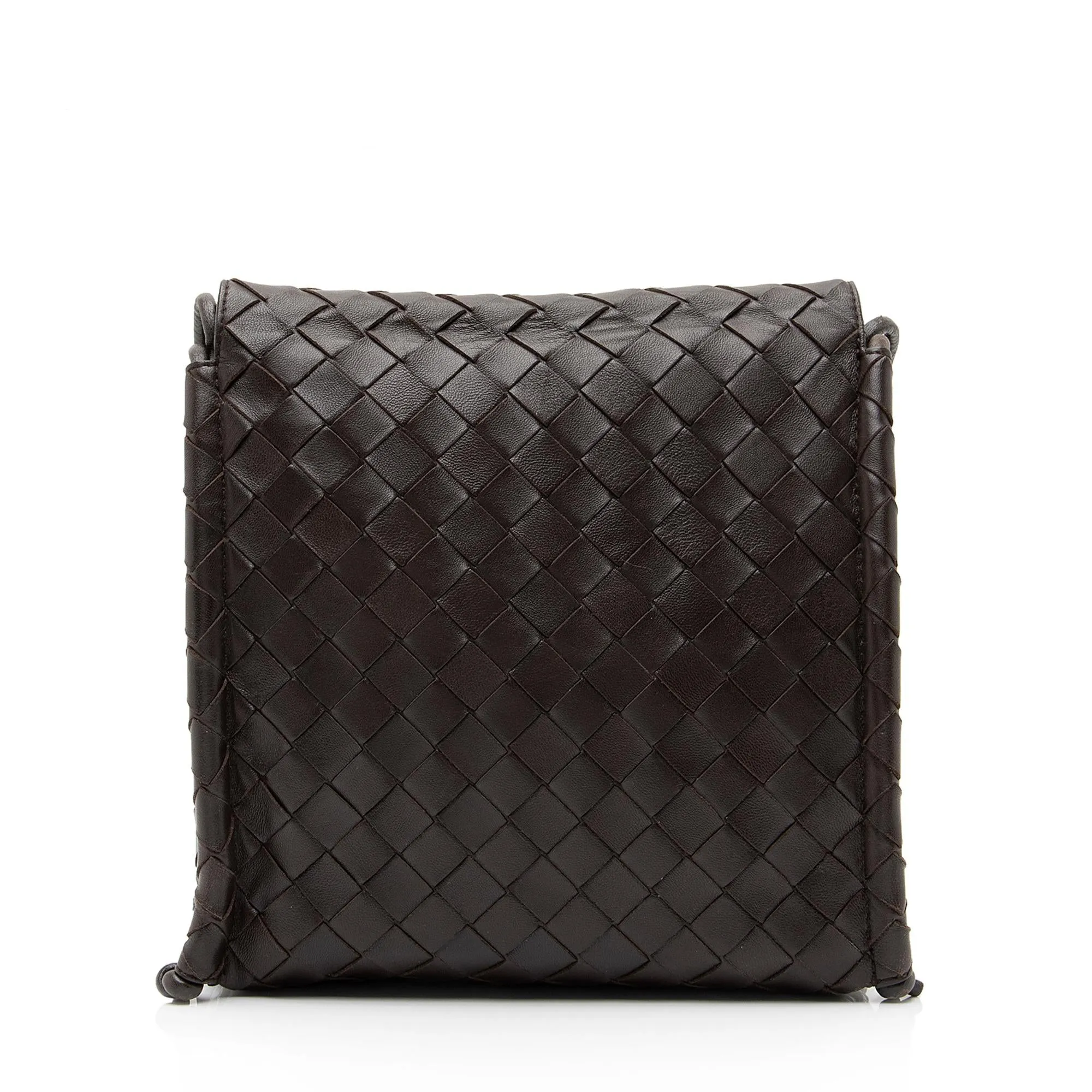 Bottega Veneta Intrecciato Nappa Small Fold Bag (SHF-23664)