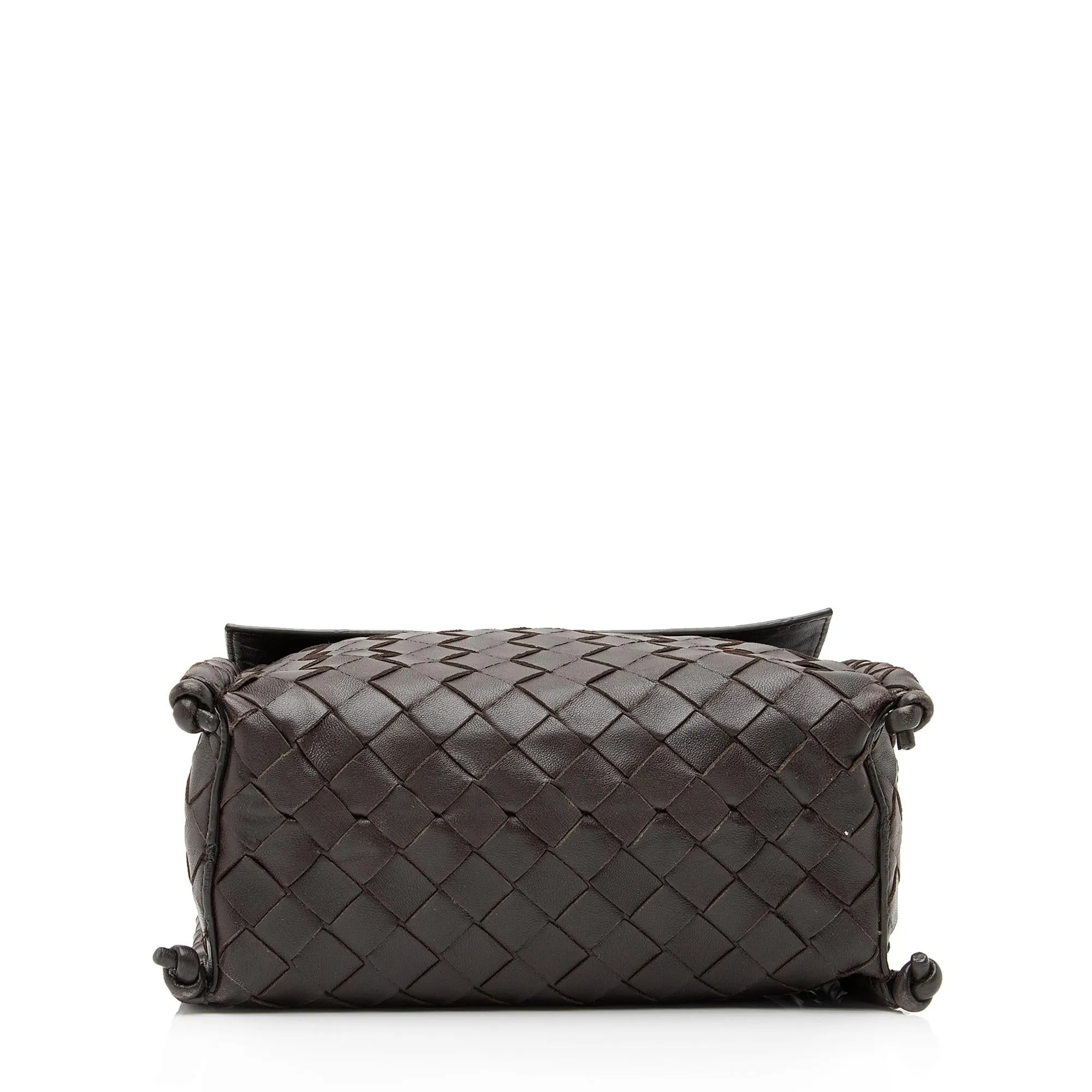 Bottega Veneta Intrecciato Nappa Small Fold Bag (SHF-23664)