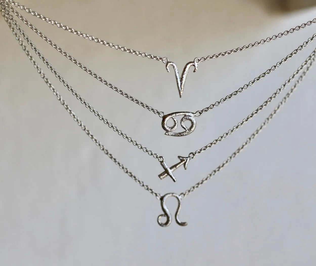 Cancer Silver Necklace