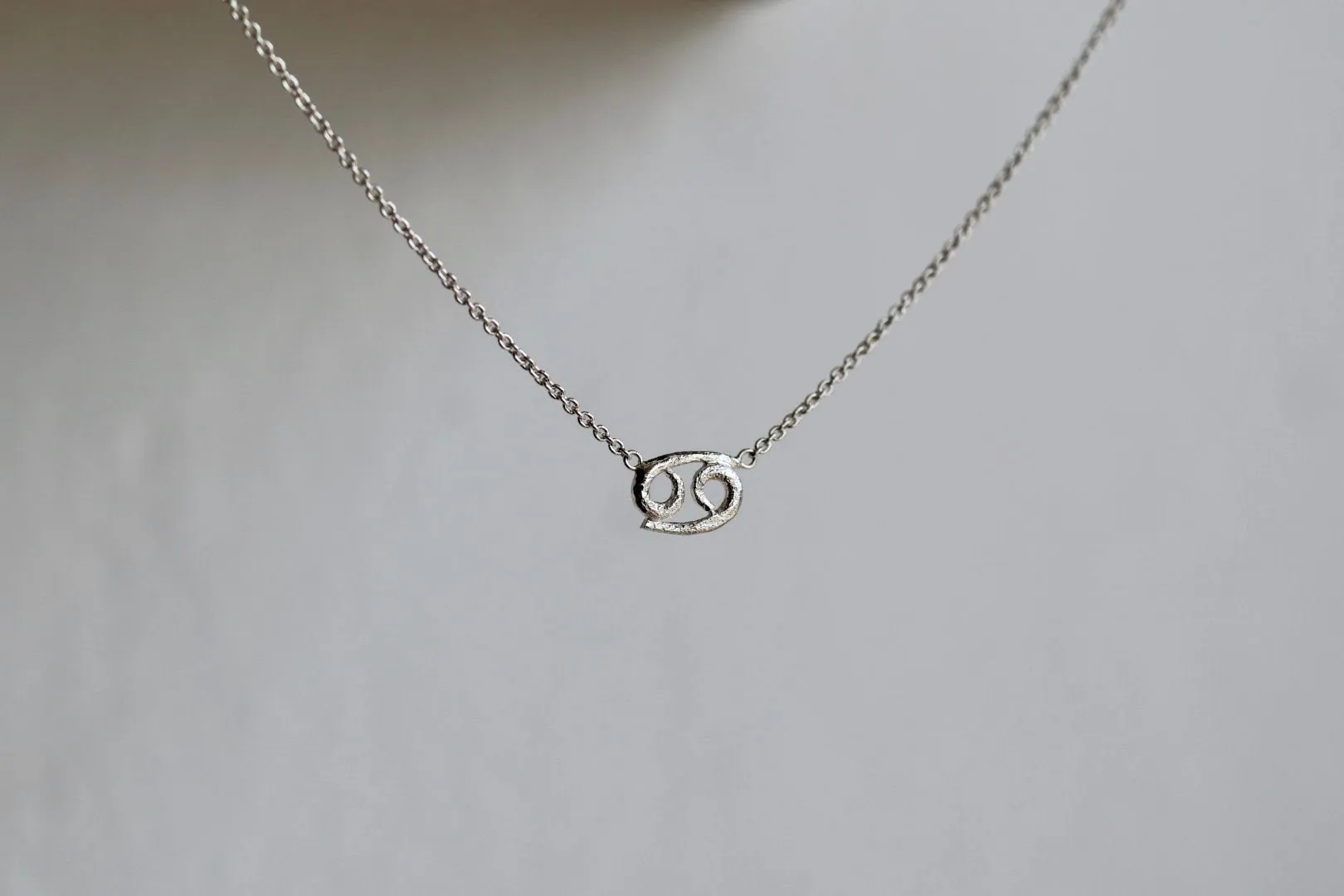 Cancer Silver Necklace