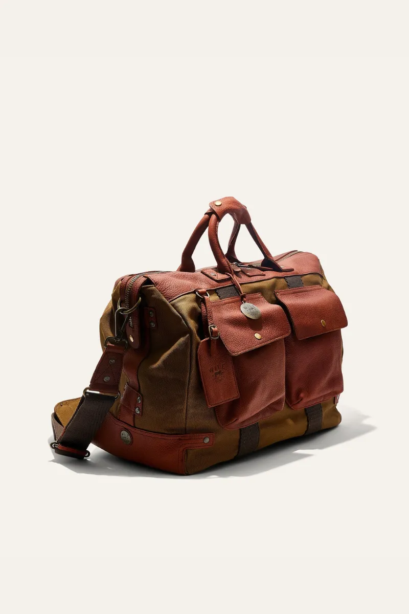 Canvas & Leather Travel Duffle