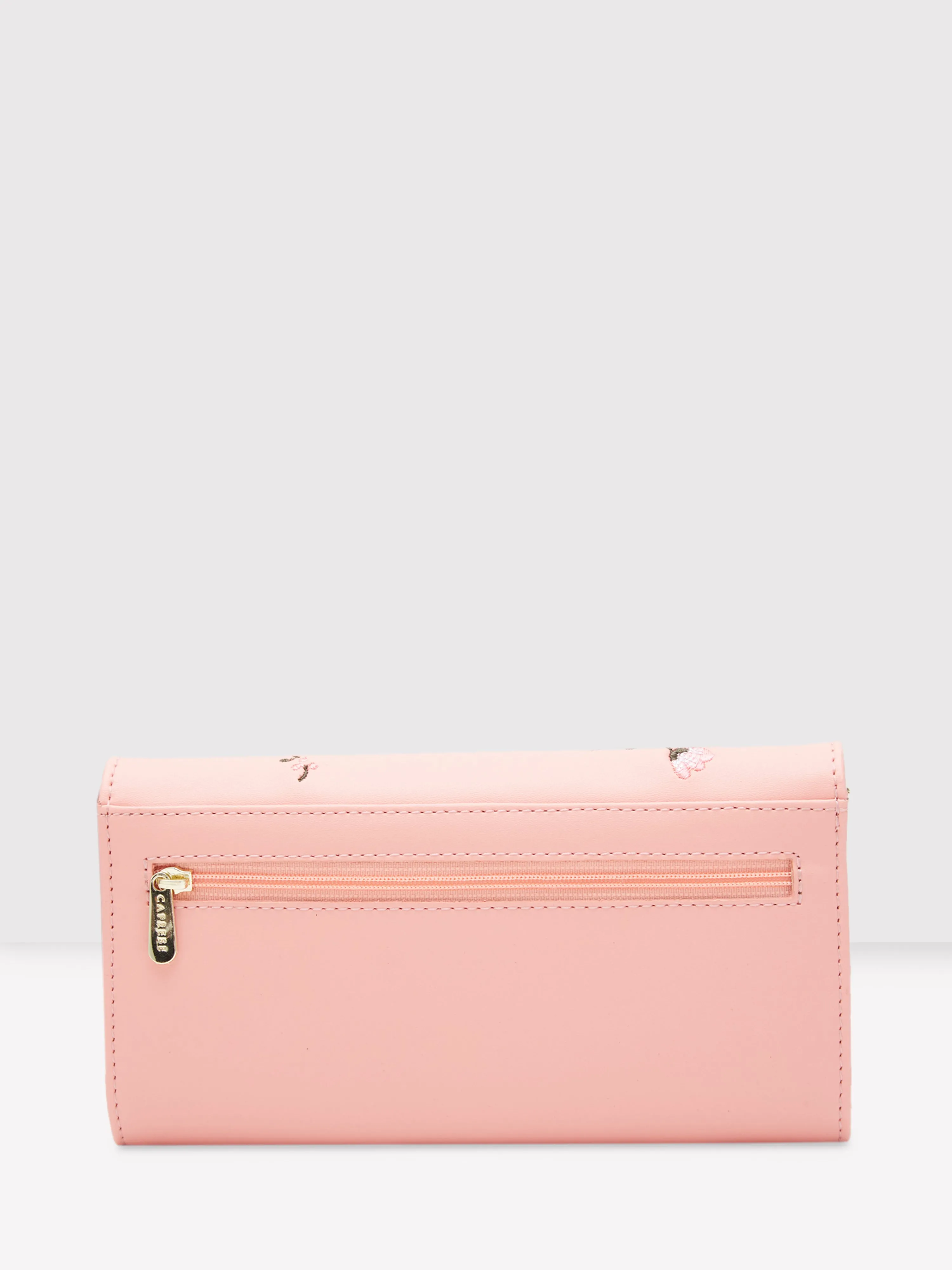 Caprese Dara Flap Wallet Medium Pink