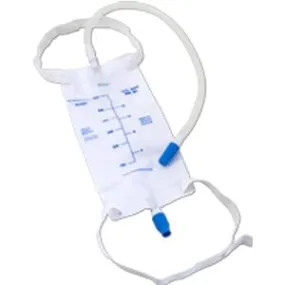 Cardinal Health Leg Bag with Twist Valve, 18" Tubing and Straps