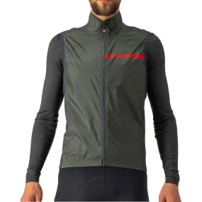 Castelli Squadra Stretch Mens Cycling Gilet - Green