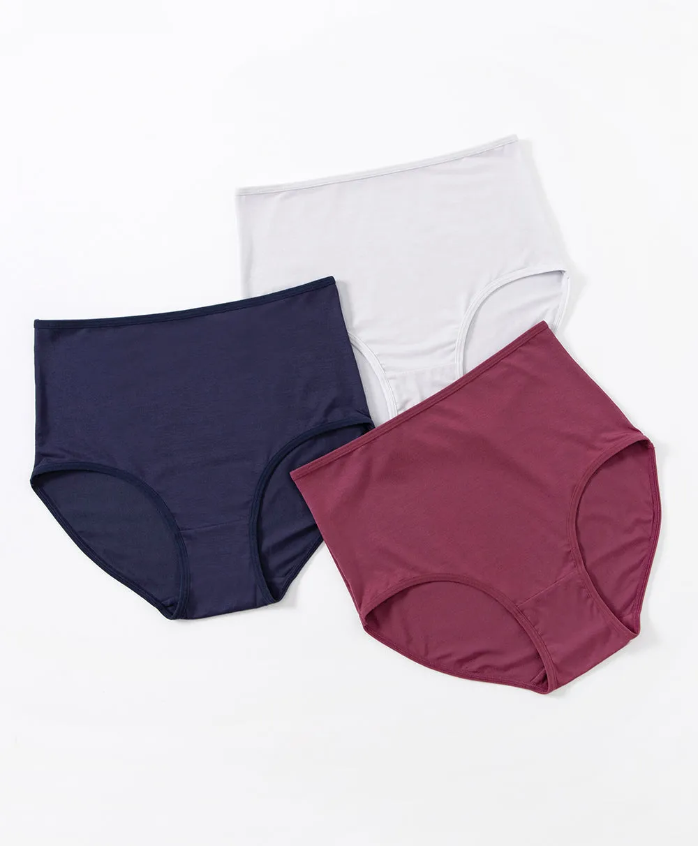 Charming Dark 3pcs Modal Maxi Pack Panties