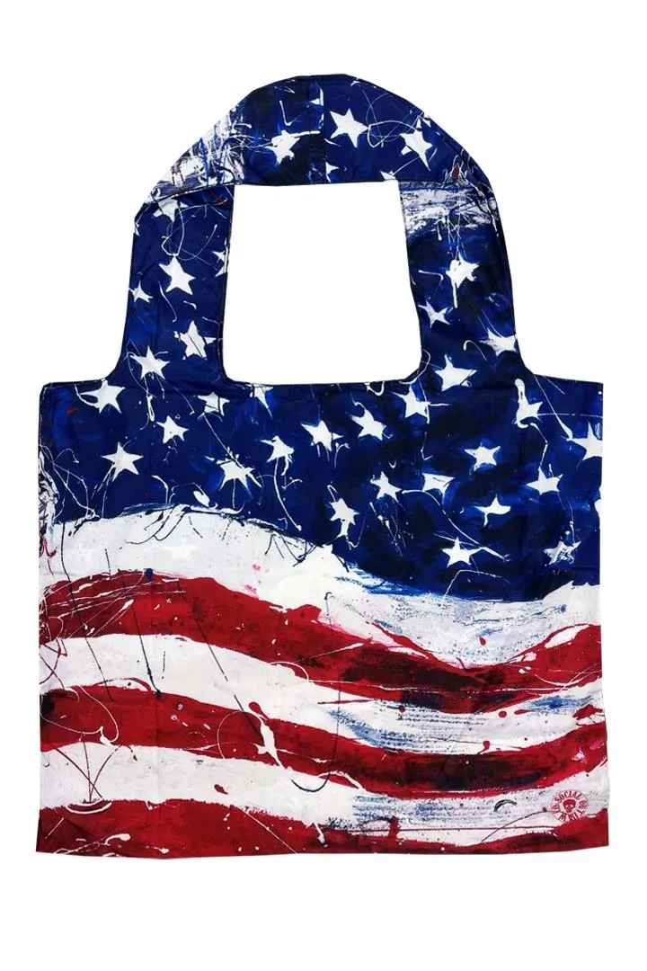 Classic USA Flag Recycle Bag