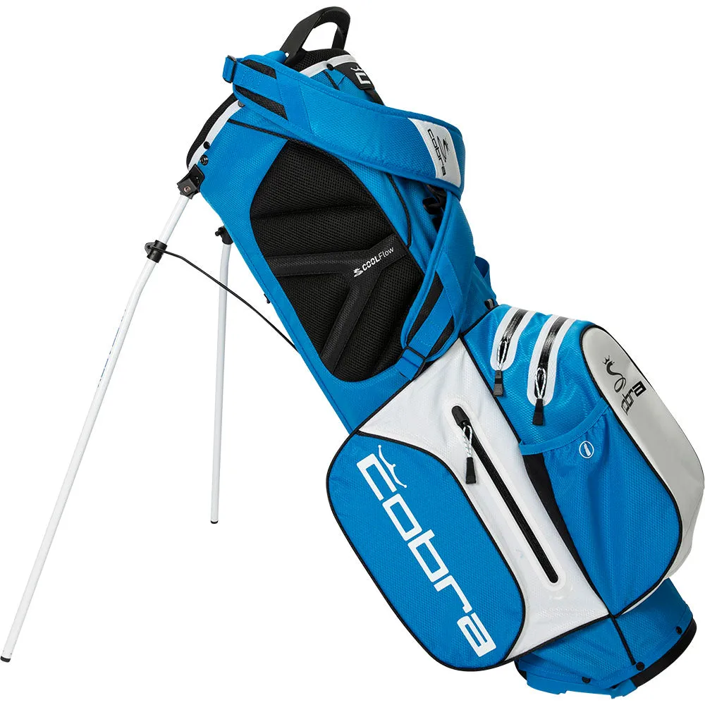 Cobra Ultradry Pro Waterproof Stand Bag - Electric Blue/White