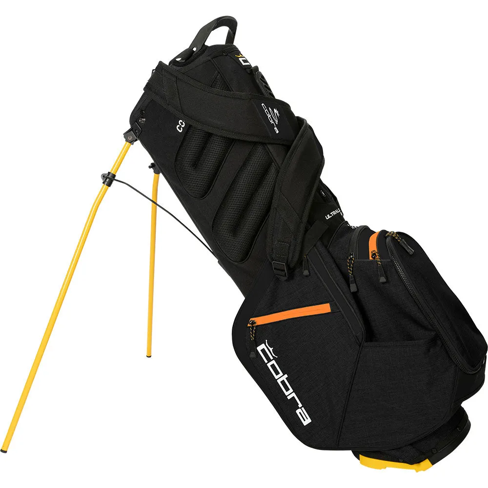 Cobra Ultralight Pro  Stand Bag - Black/Gold Fusion