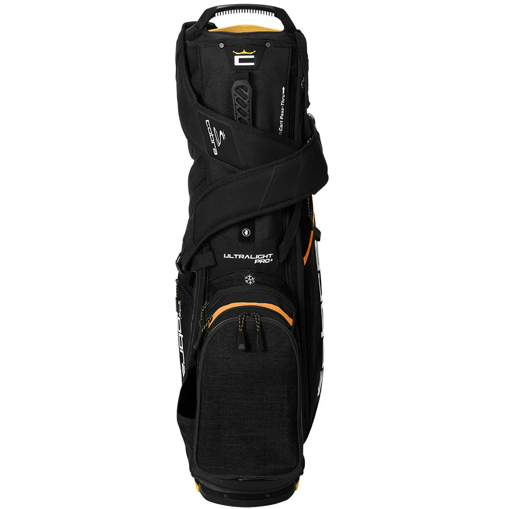 Cobra Ultralight Pro  Stand Bag - Black/Gold Fusion