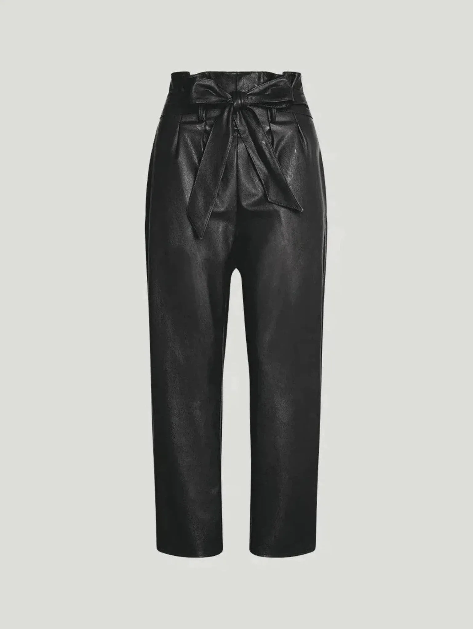 COMMANDO Faux Leather Paperbag Pant