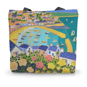 Cottage Rose Garden, Mousehole, Joanne Short Canvas Tote Bag