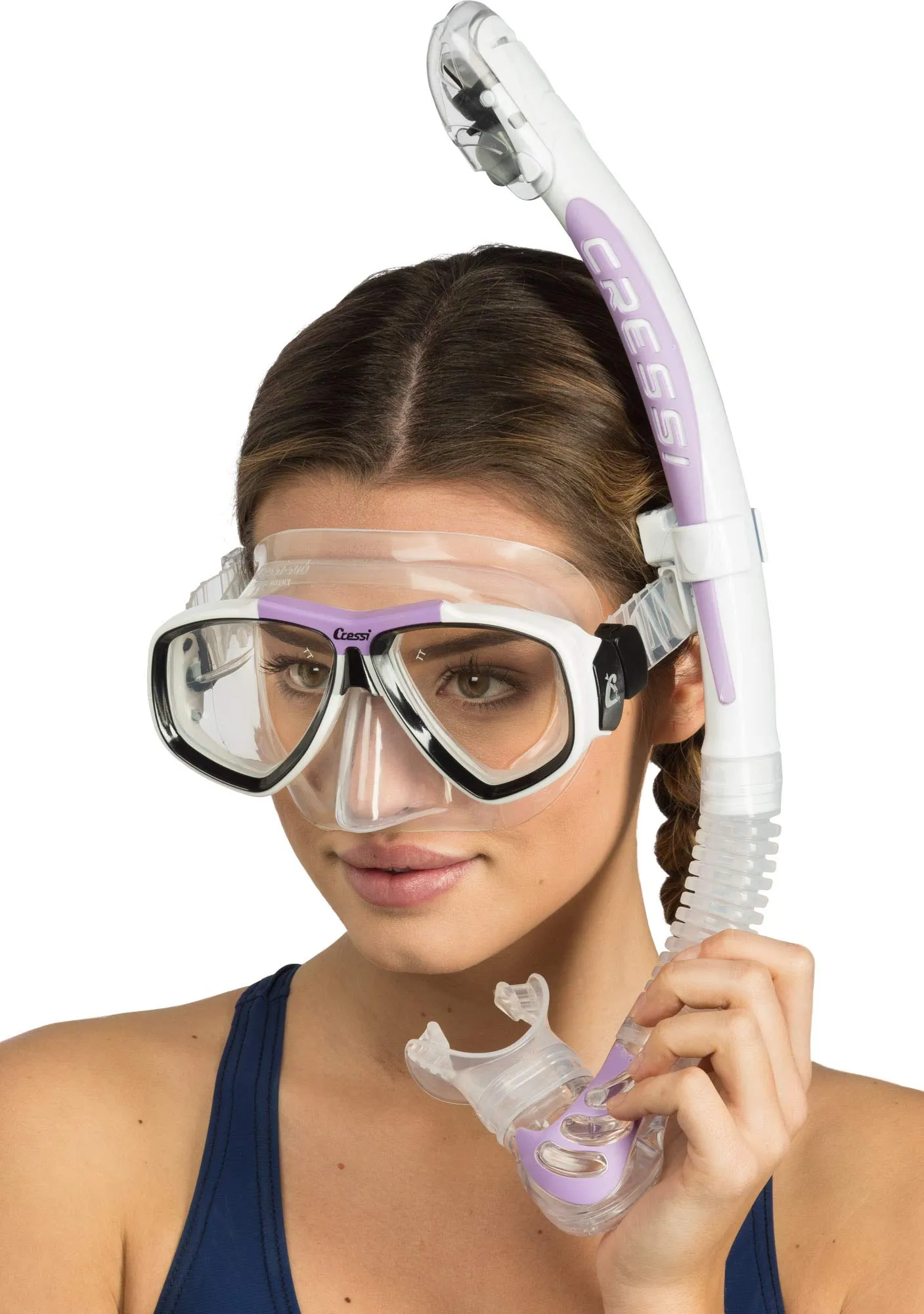 Cressi Alpha Ultra Dry Snorkel