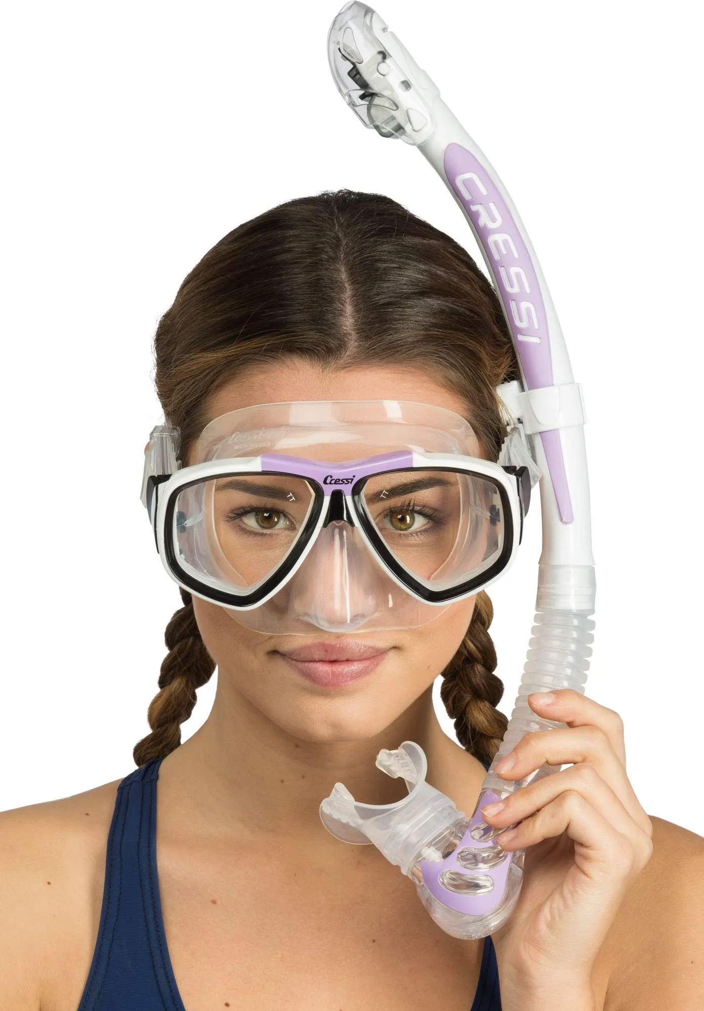 Cressi Alpha Ultra Dry Snorkel