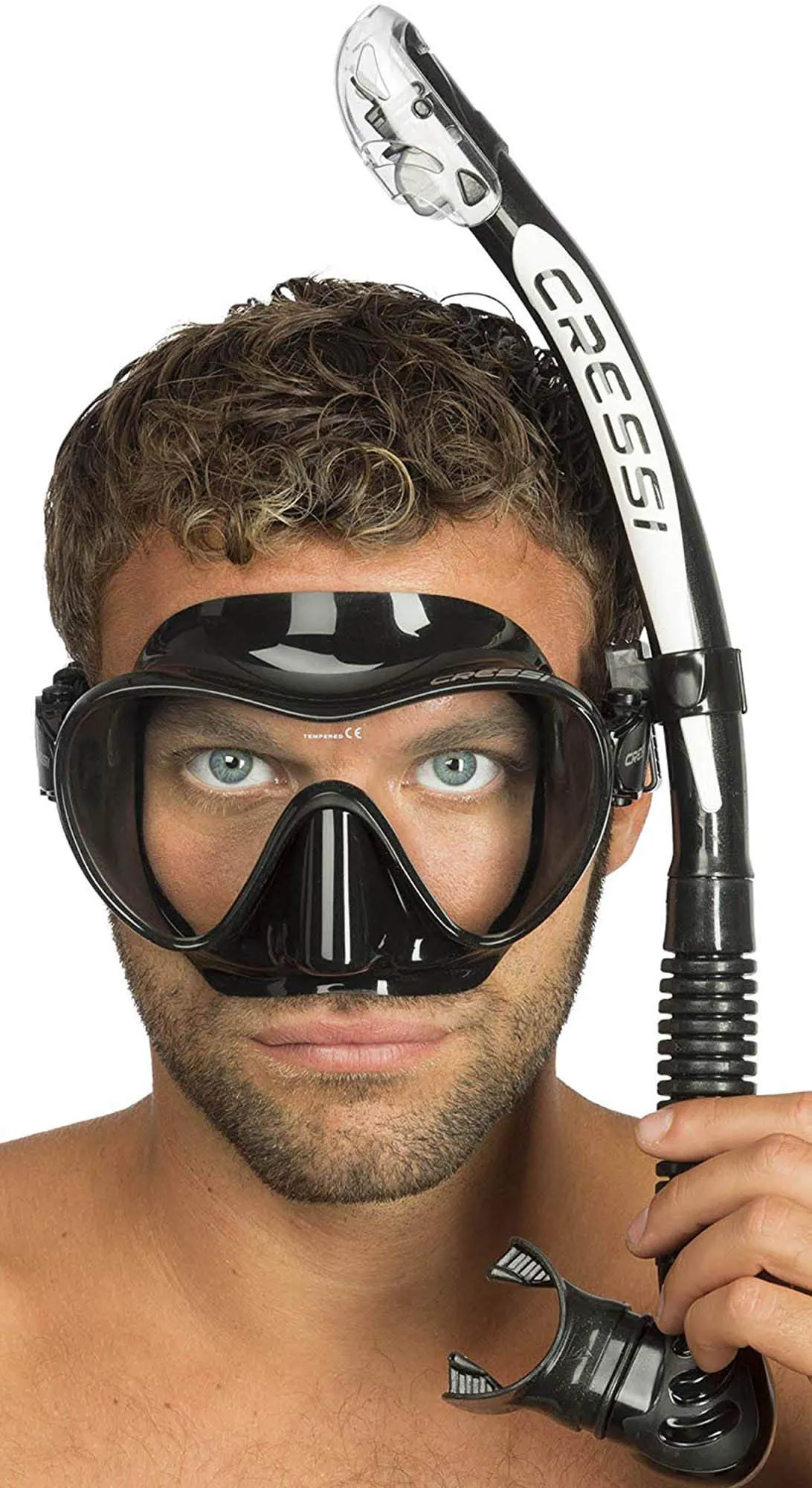 Cressi Alpha Ultra Dry Snorkel