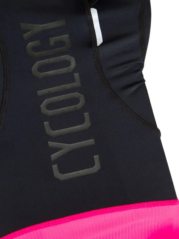 Cycology Women's Logo Bib Shorts Black/Pink