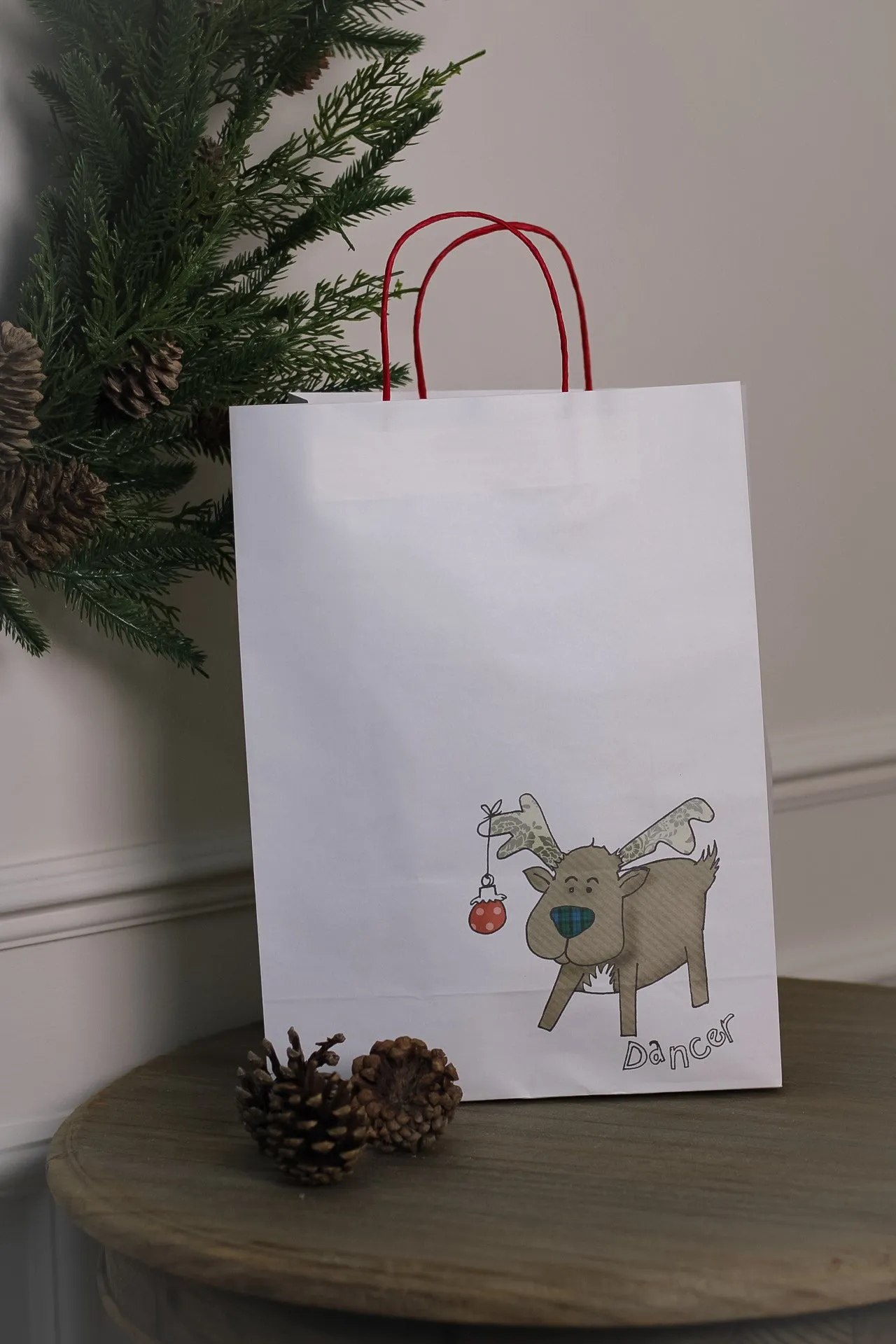 Dancer Reindeer Gift Bag