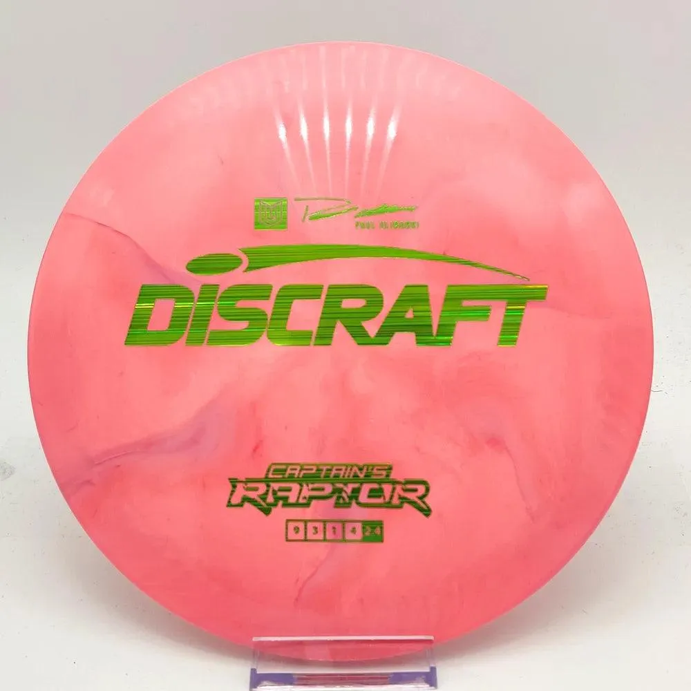 Discraft Paul Ulibarri Special Edition ESP Captain's Raptor 2022 (Drop 1)