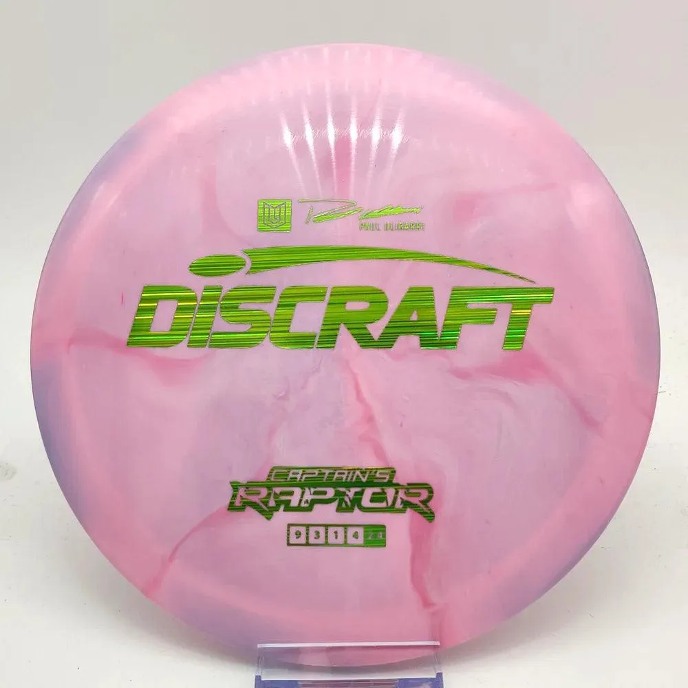 Discraft Paul Ulibarri Special Edition ESP Captain's Raptor 2022 (Drop 1)