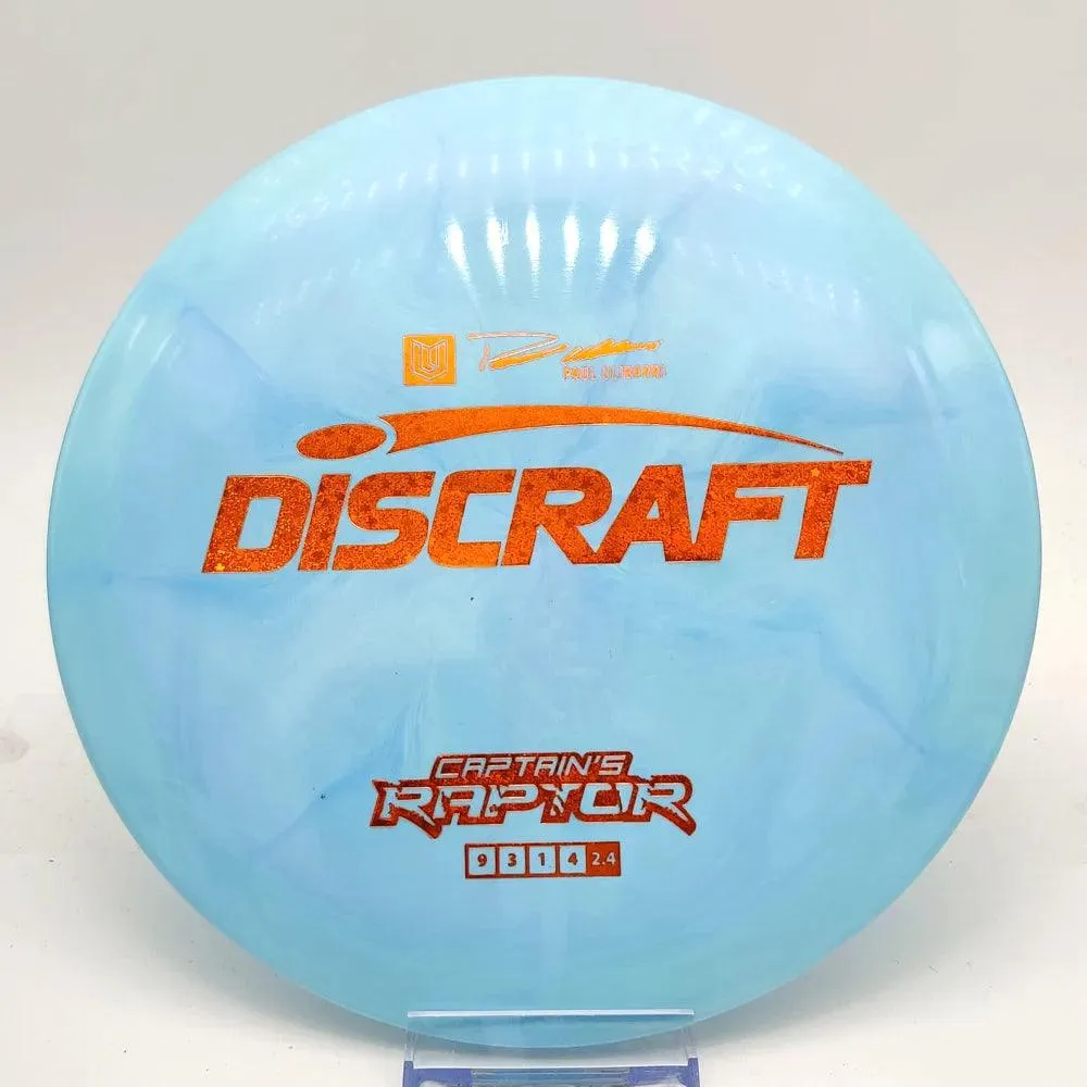 Discraft Paul Ulibarri Special Edition ESP Captain's Raptor 2022 (Drop 1)