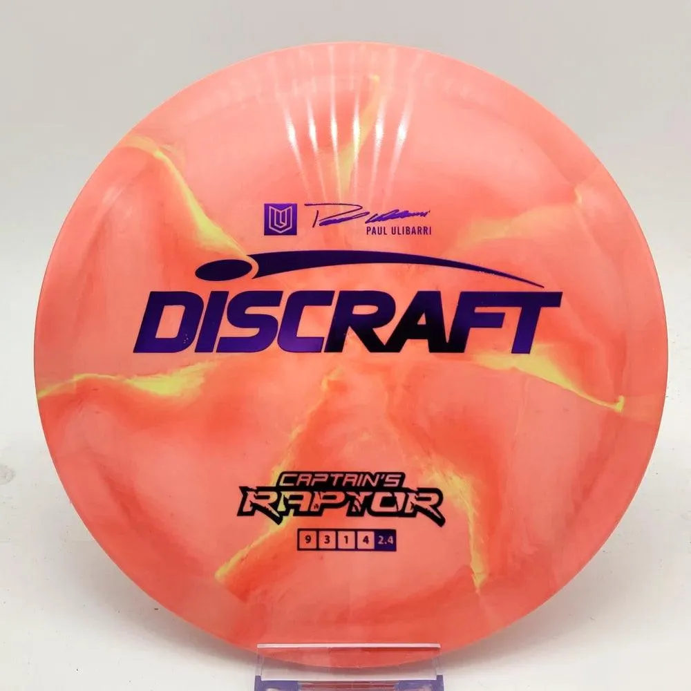 Discraft Paul Ulibarri Special Edition ESP Captain's Raptor 2022 (Drop 1)