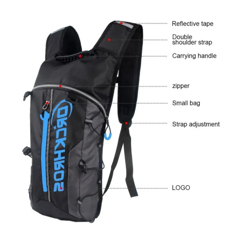 DRCKHROS DH115 Outdoor Running Sports Cycling Water Bag Backpack, Color: Black Water Bag