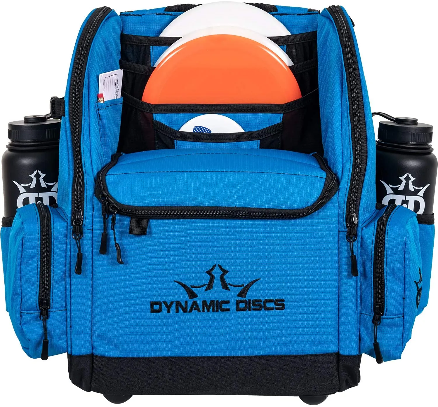 Dynamic Discs Commander Cooler Backpack Disc Golf Bag - Ripstop Blue