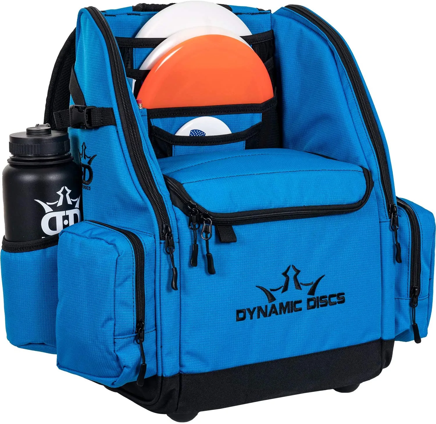 Dynamic Discs Commander Cooler Backpack Disc Golf Bag - Ripstop Blue