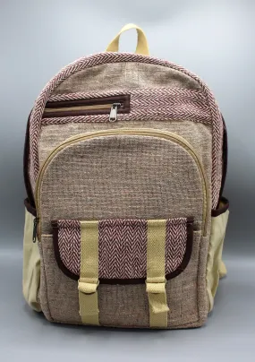 Eco Friendly Handmade Travel Hemp Rucksack