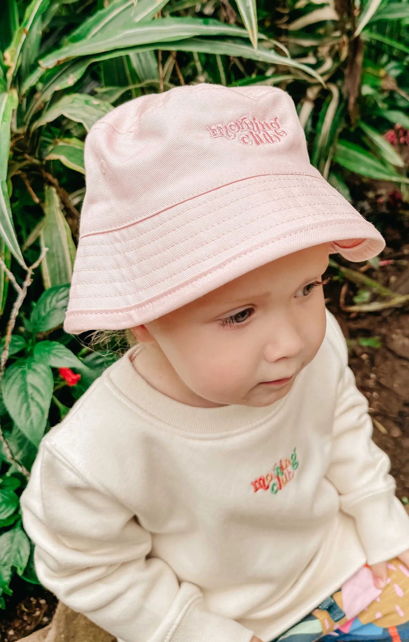 Essential Embroidered Childrens Bucket Hat