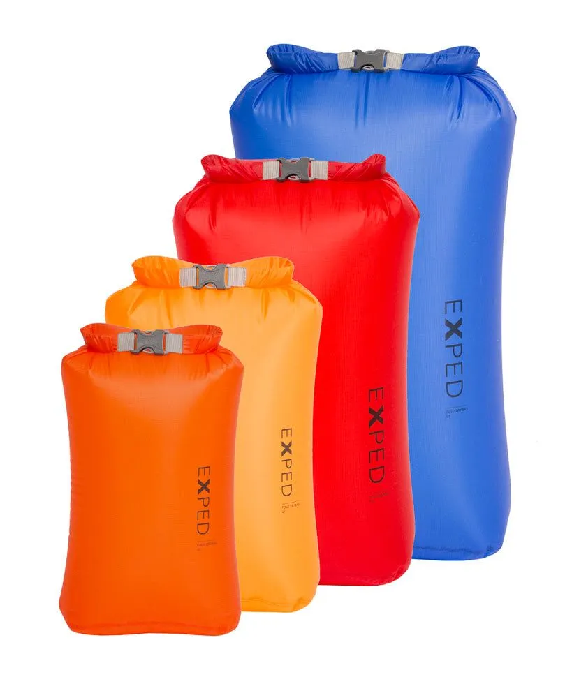 Exped Fold Dry Bag UL 4 Pack (XS-L)