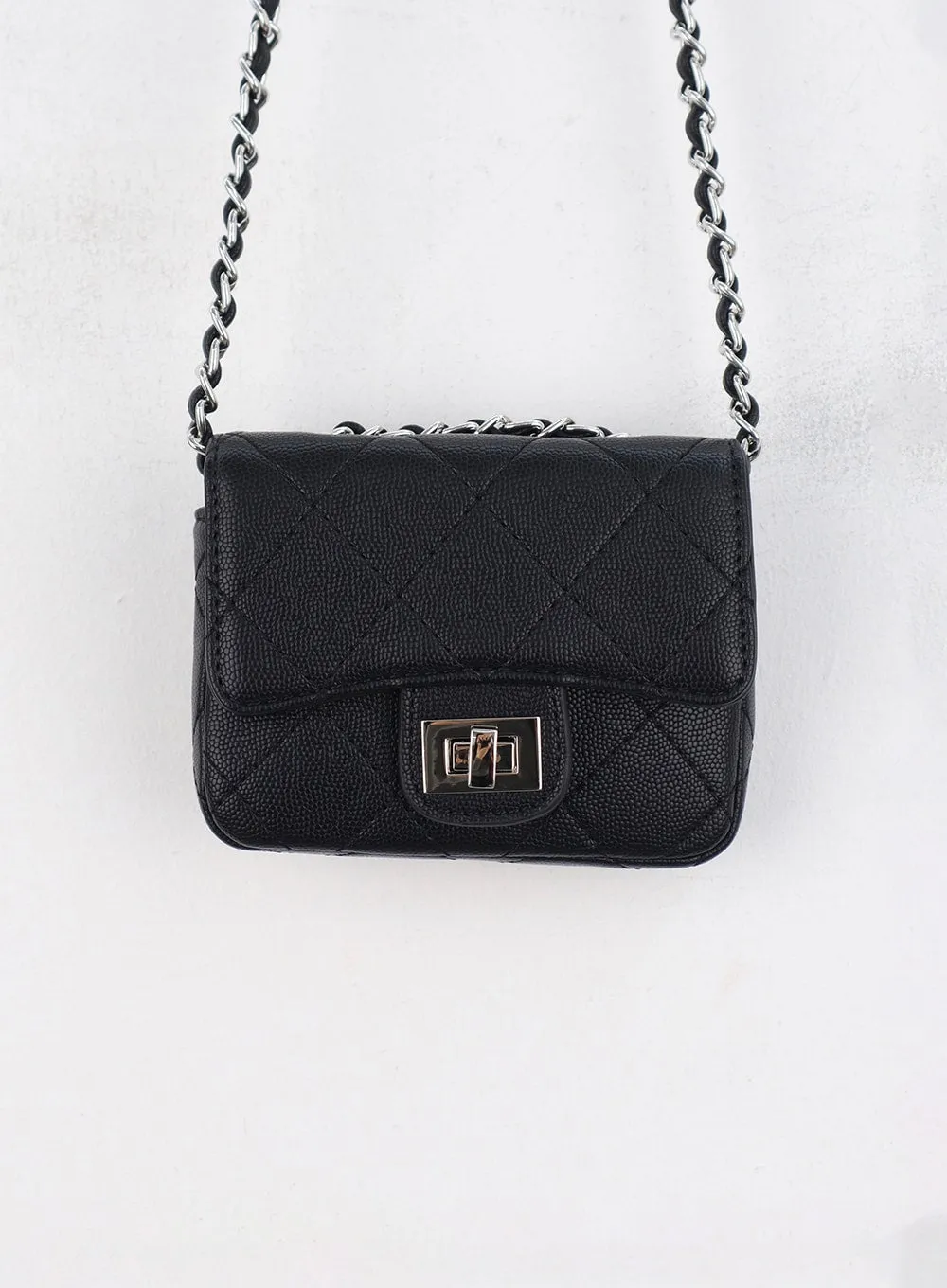 Faux Leather Crossbody Bag IN317