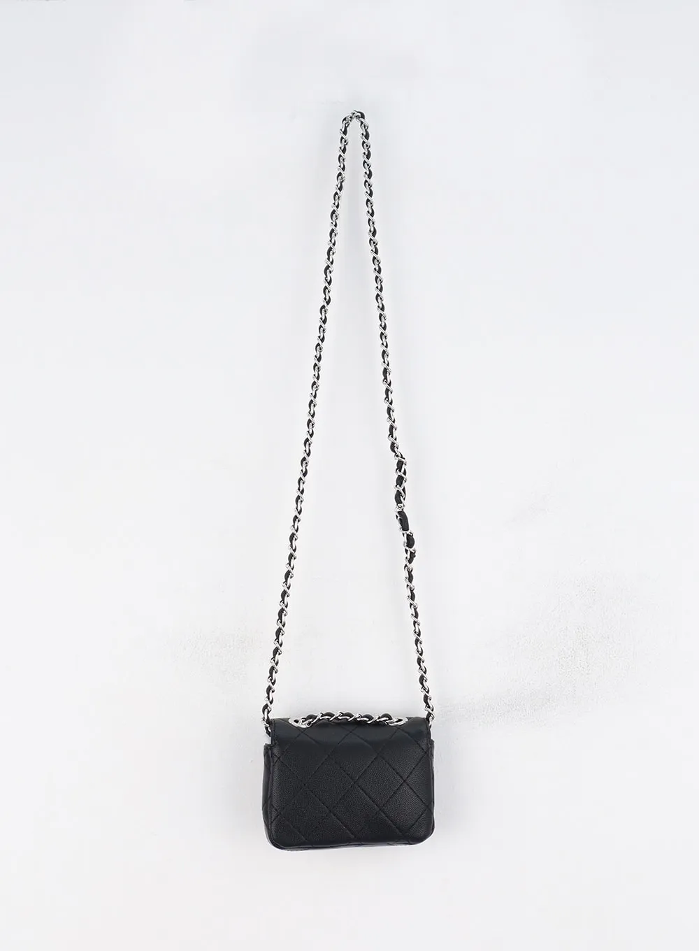 Faux Leather Crossbody Bag IN317